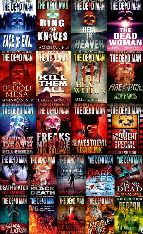The Dead Man Series by Lee Goldberg ~ 22 MP3 AUDIOBOOK COLLECTION