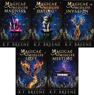 The Leveling Up Series by K. F. Breene 5 MP3 AUDIOBOOK COLLECTION