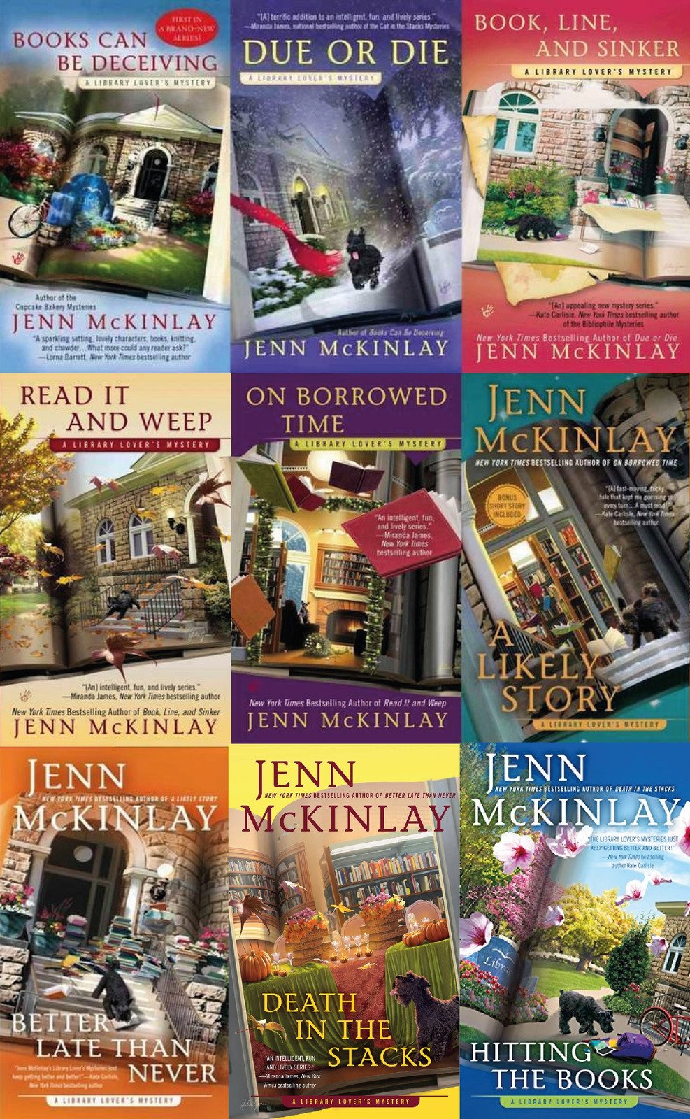 The Library Lover’s Series by Jenn McKinlay ~ 13 MP3 AUDIOBOOK COLLECTION
