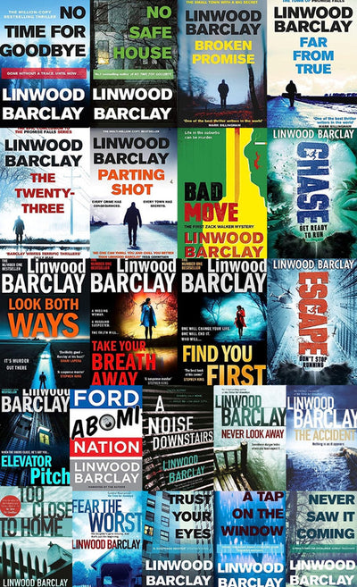 No Time For Goodbye Series & more by Linwood Barclay ~ 22 AUDIOBOOK COLLECTION