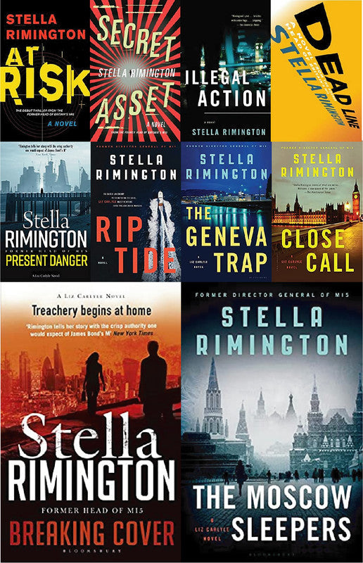 The Liz Carlyle Series by Stella Rimington ~ 9 MP3 AUDIOBOOK COLLECTION