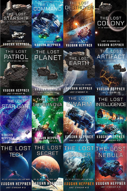 The Lost Starship Series by Vaughn Heppner 16 MP3 AUDIOBOOK COLLECTION