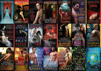 The Love at Stake & The embraced Series by Kerrelyn Sparks ~ 21 MP3 AUDIOBOOK COLLECTION