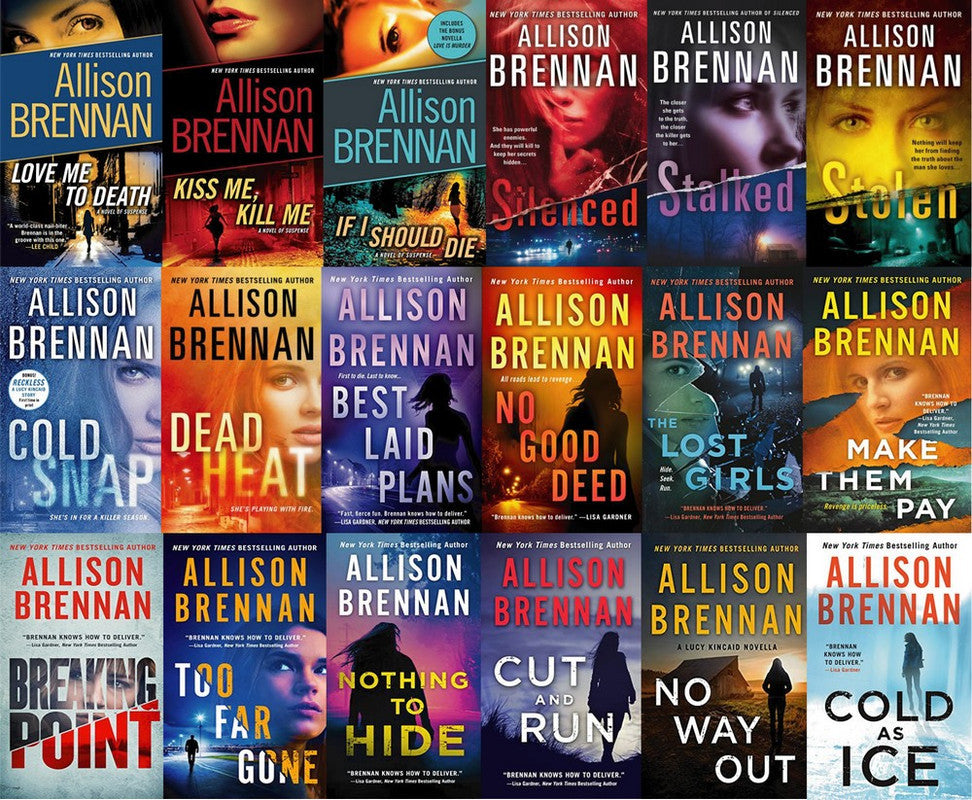 Lucy Kincaid Series by Allison Brennan ~ 19 MP3 AUDIOBOOK COLLECTION