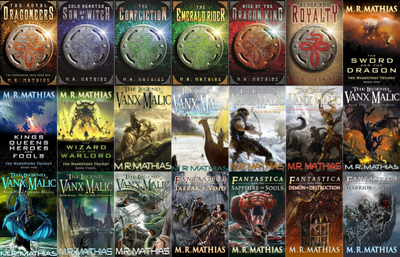 The Dragoneers Saga Series & more by M.R. Mathias ~ 21 MP3 AUDIOBOOK COLLECTION