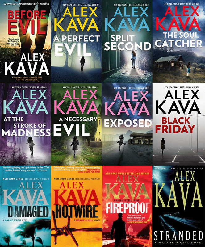 The Maggie O'Dell Series by Alex Kava ~ 12 MP3 AUDIOBOOK COLLECTION