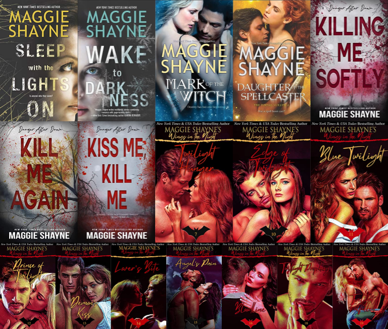 Wings in the Night Series & more by Maggie Shayne ~ 17 MP3 AUDIOBOOK COLLECTION
