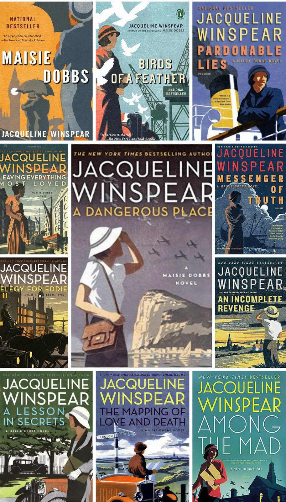 The Maisie Dobbs Series by Jacqueline Winspear ~ 14 MP3 AUDIOBOOK COLLECTION