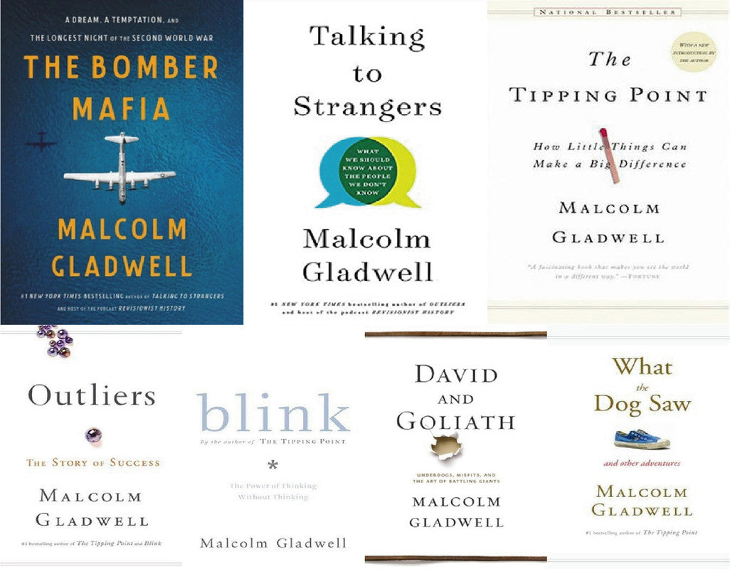 Malcolm Gladwell ~ 7 MP3 AUDIOBOOK COLLECTION