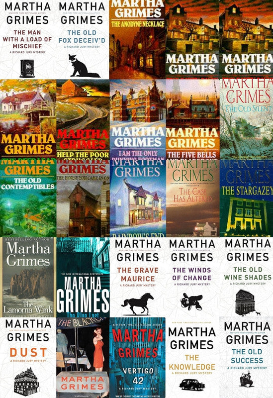 Richard Jury Series by Martha Grimes ~ 25 AUDIOBOOK COLLECTION