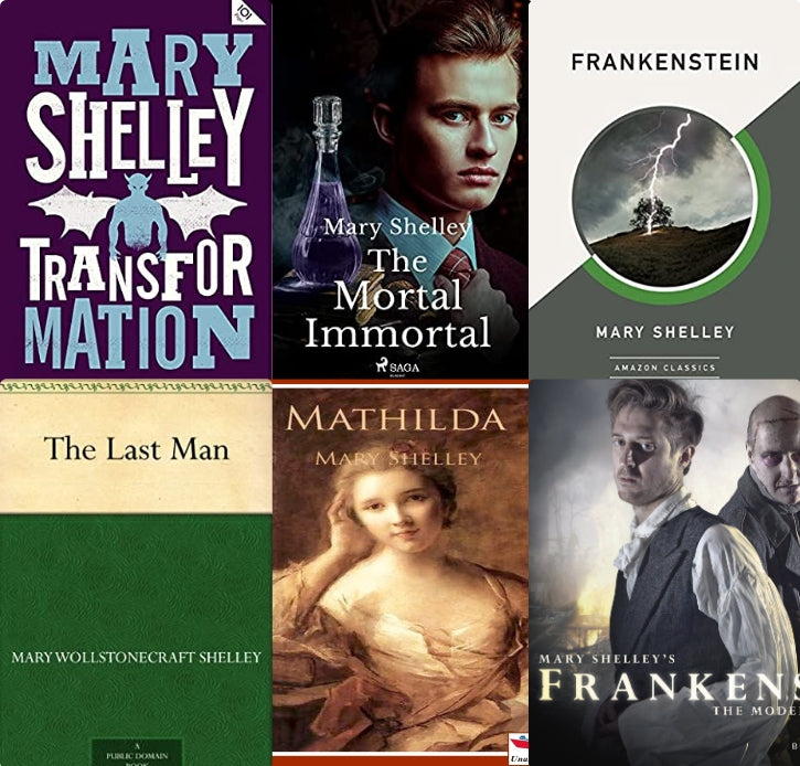 Mary Shelley ~ 6 MP3 AUDIOBOOK COLLECTION