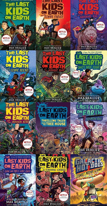 Last Kids on Earth Series & more by Max Brallier ~ 12 AUDIOBOOK COLLECTION