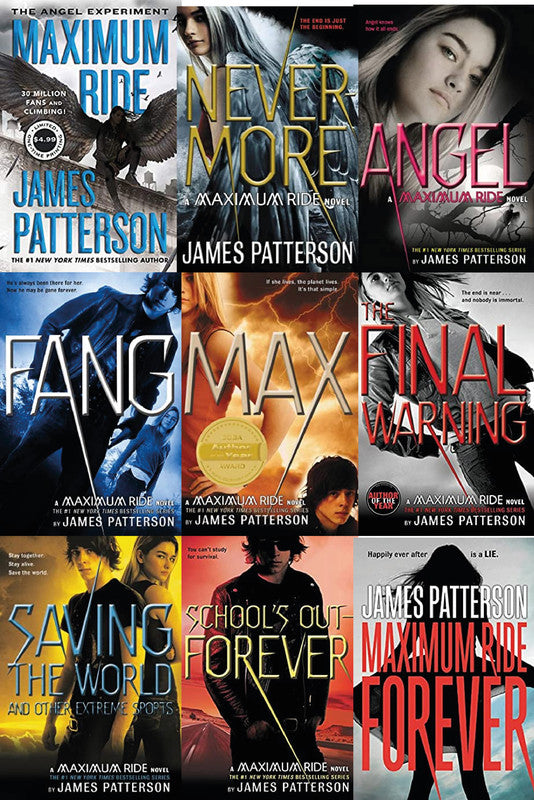 The Maximum Ride Series by James Patterson 9 MP3 AUDIOBOOK COLLECTION