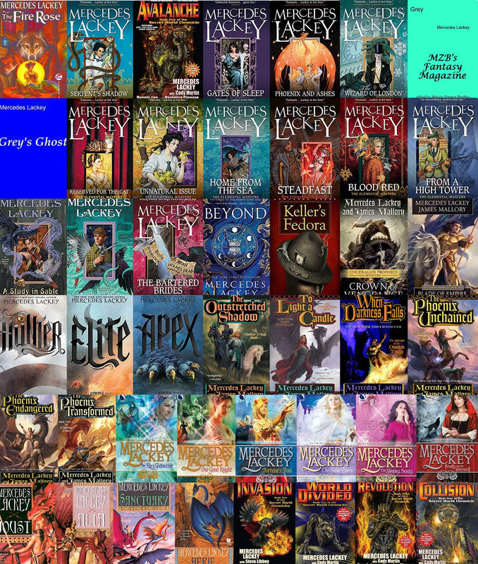 Elemental Masters Series & more by Mercedes Lackey ~ 44 AUDIOBOOK COLLECTION