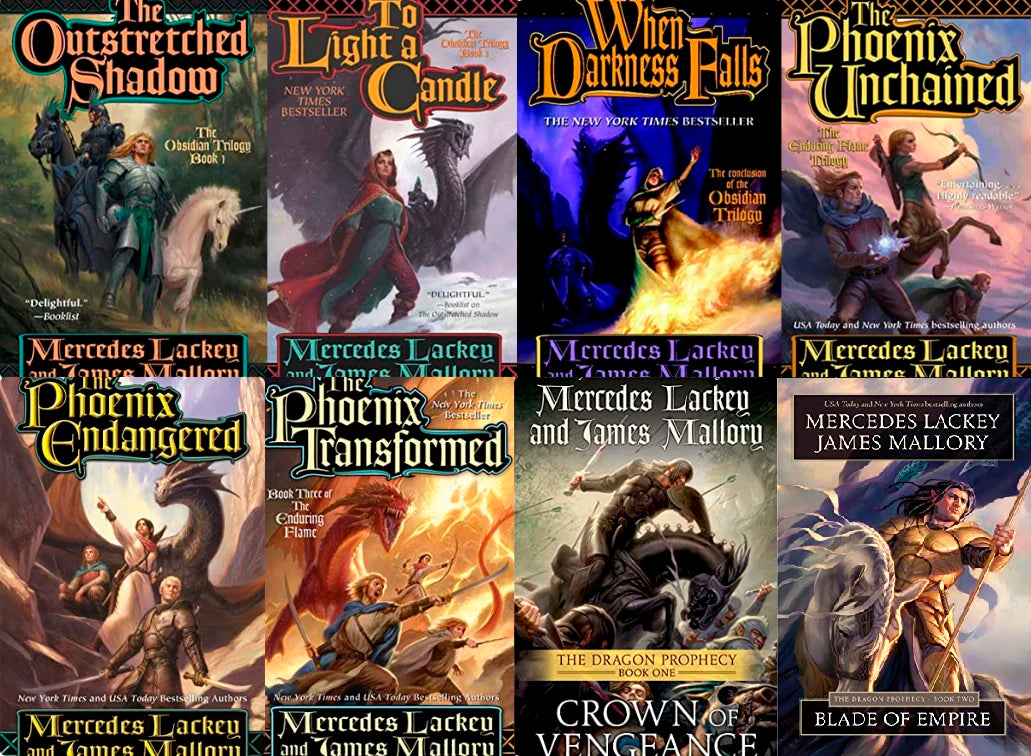 Obsidian Universe Series & more by Mercedes Lackey ~ 8 AUDIOBOOK COLLECTION