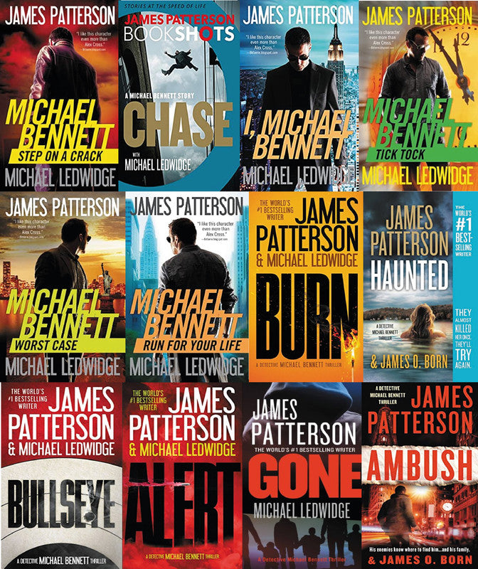 The Michael Bennett Series by James Patterson 12 MP3 AUDIOBOOK COLLECTION