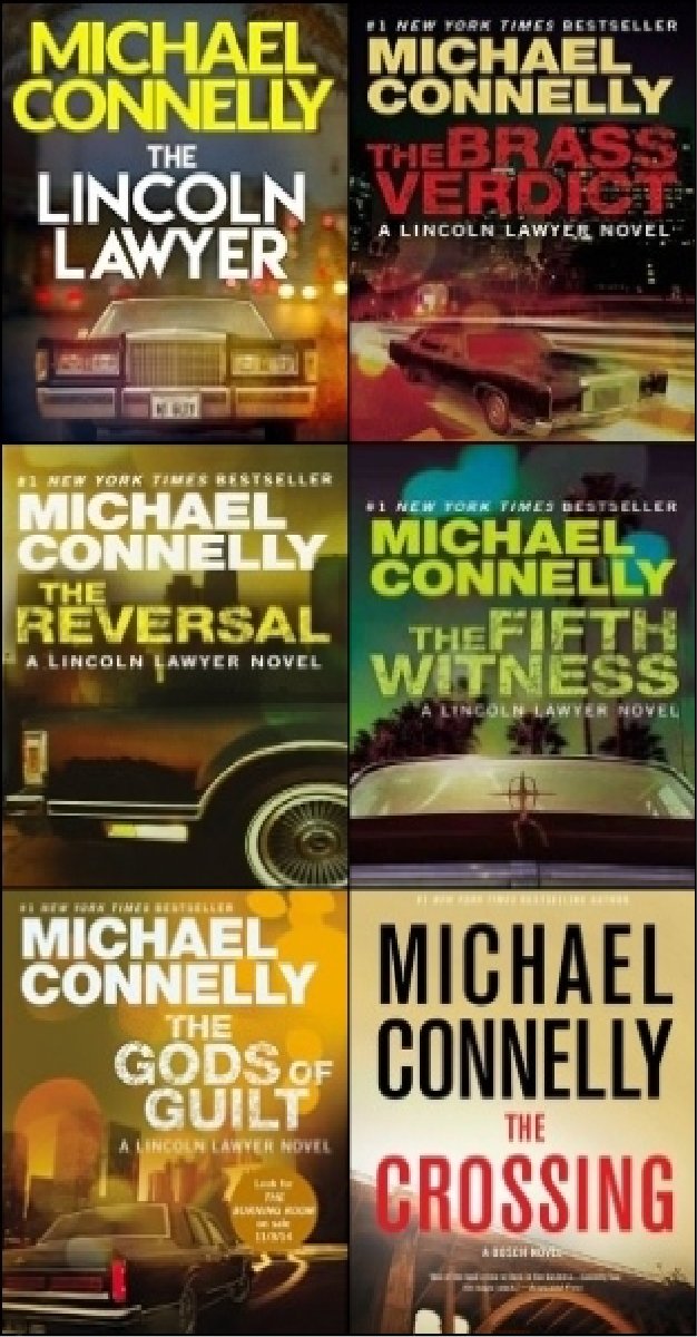 The Mickey Haller Series by Michael Connelly ~ 6 MP3 AUDIOBOOK COLLECTION