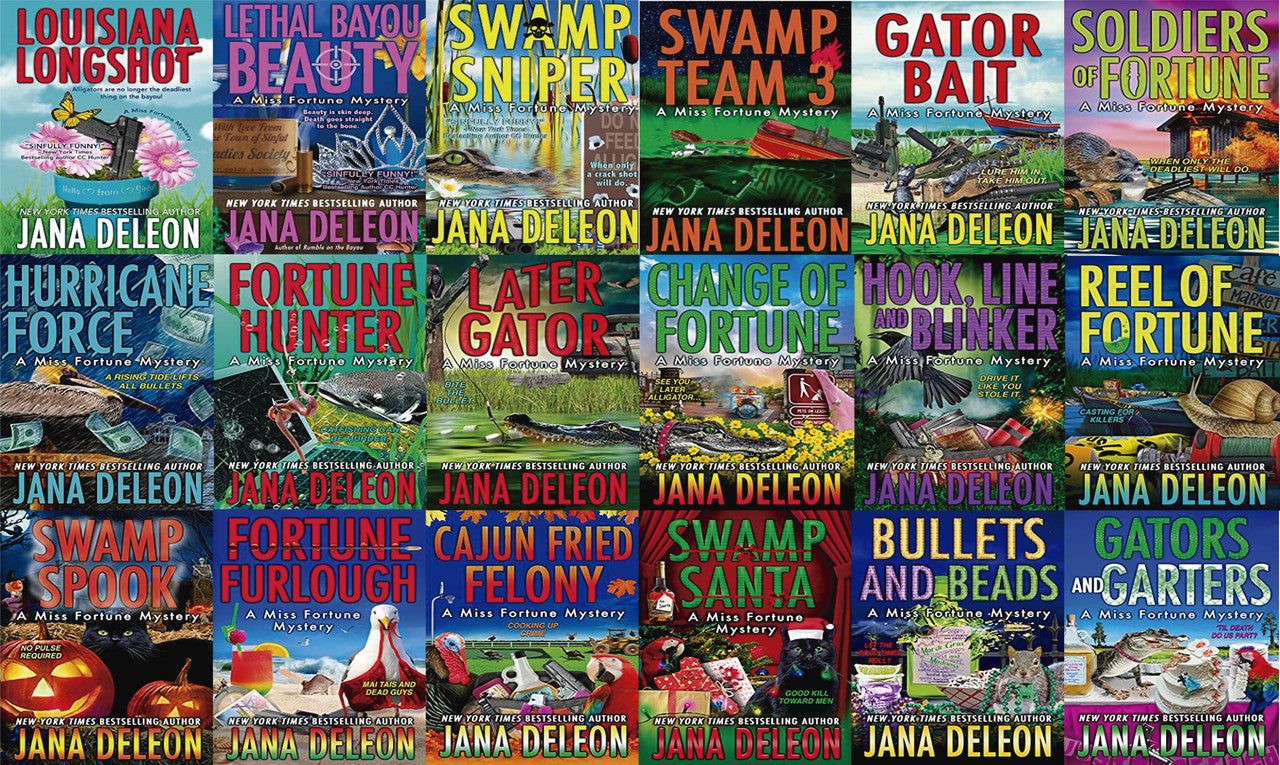 The Miss Fortune Mystery Series by Jana DeLeon 18 MP3 AUDIOBOOK COLLECTION