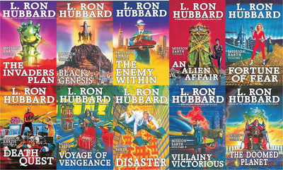 The Mission Earth Series by L. Ron Hubbard ~ 10 MP3 AUDIOBOOK COLLECTION