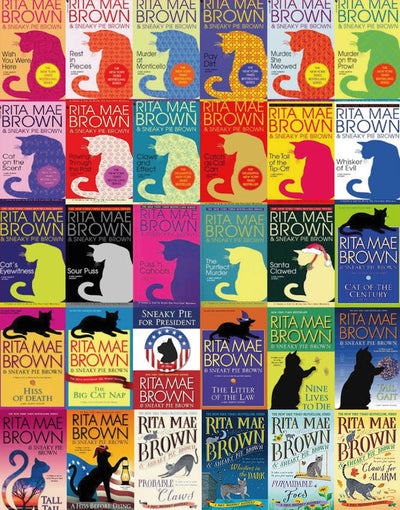 The Mrs. Murphy mystery Series by Rita Mae Brown ~ 30 MP3 AUDIOBOOK COLLECTION