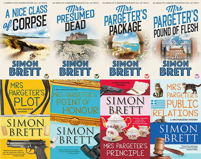 The Mrs Pargeter Series Simon Brett ~ 8 MP3 AUDIOBOOK COLLECTION
