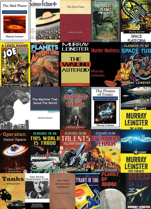 The Forgotten Planet Series & more by Murray Leinster ~ 26 MP3 AUDIOBOOK COLLECTION