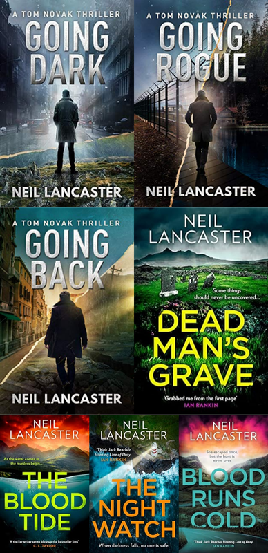 Tom Novak Series & more by Neil Lancaster ~ 7 MP3 AUDIOBOOK COLLECTION