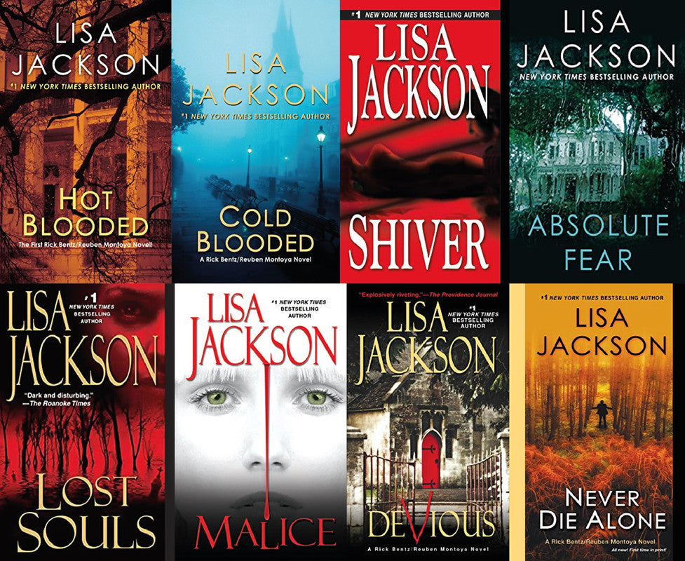 The New Orleans Series by Lisa Jackson 8 MP3 AUDIOBOOK COLLECTION