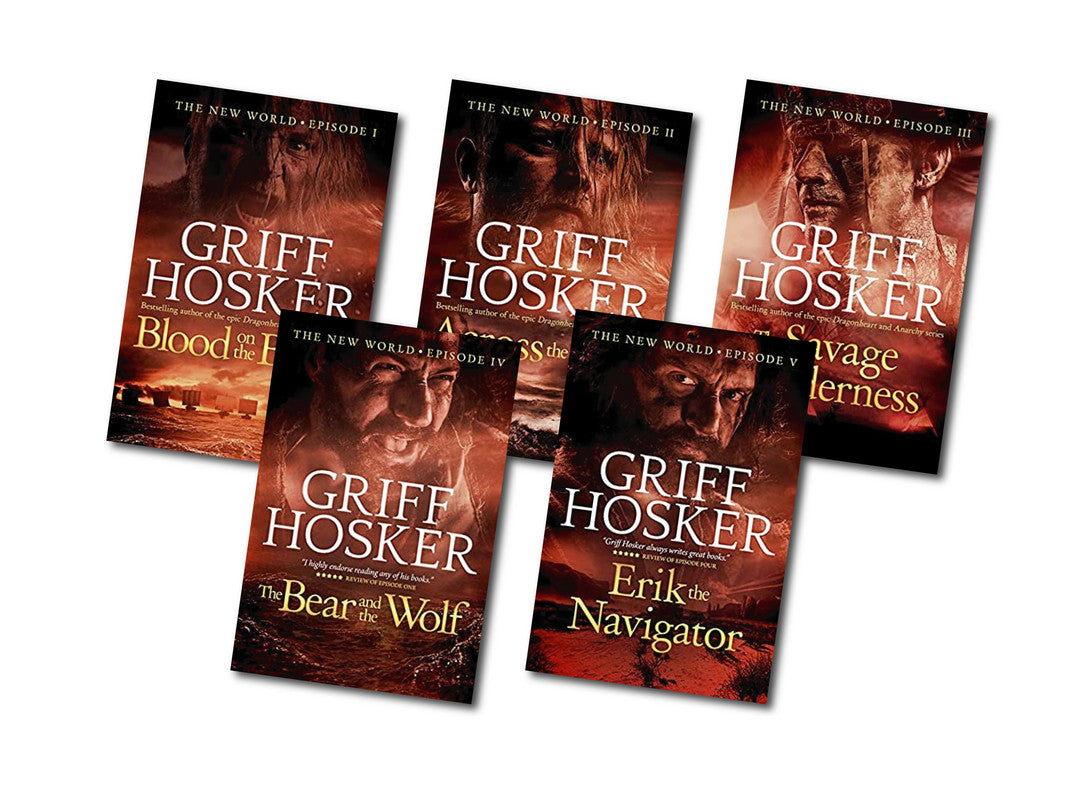 The New World Series by Griff Hosker ~ 5 MP3 AUDIOBOOK COLLECTION