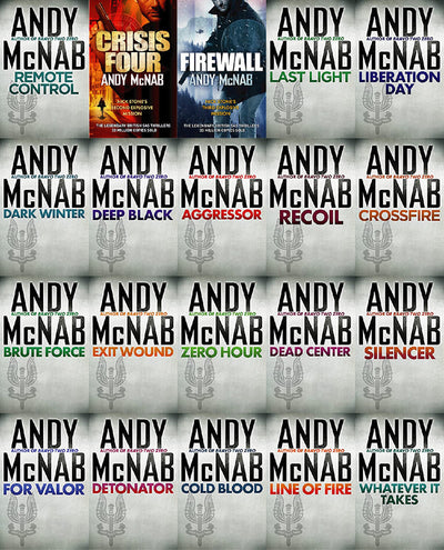 The Nick Stone Series by Andy McNab ~ 20 MP3 AUDIOBOOK COLLECTION