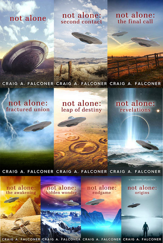 The Not Alone Series by Craig A. Falconer ~ 10 MP3 AUDIOBOOK COLLECTION
