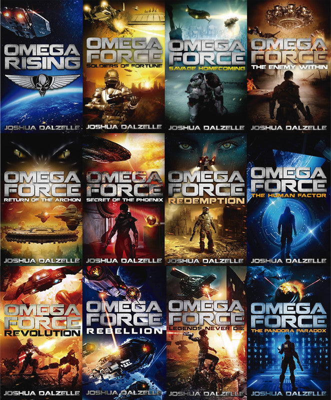 The Omega Force Series by Joshua Dalzelle 12 AUDIOBOOK COLLECTION
