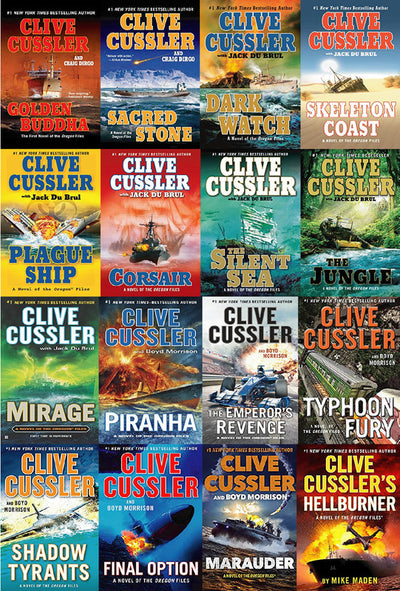 The Oregon Files by Clive Cussler ~ 16 MP3 AUDIOBOOK COLLECTION