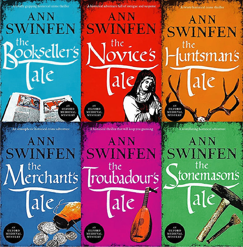 The Oxford Medieval Mysteries Series by Ann Swinfen ~ 6 MP3 AUDIOBOOK COLLECTION