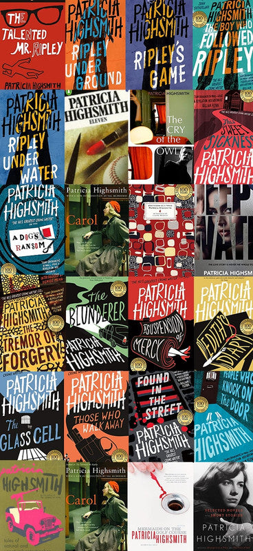 Ripley Series & more by Patricia Highsmith ~ 24 AUDIOBOOK COLLECTION