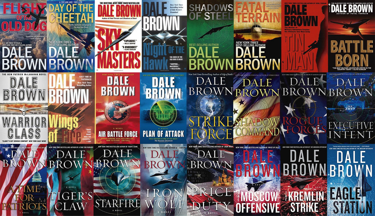 The Patrick McLanahan Series by Dale Brown 24 MP3 AUDIOBOOK COLLECTION