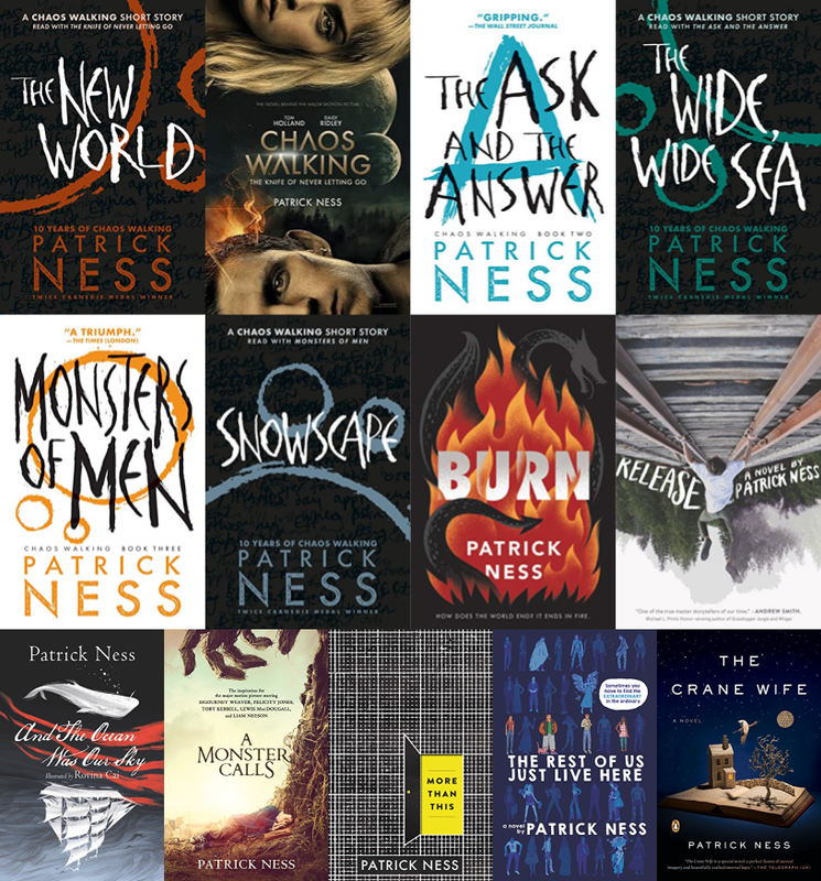 Chaos Walking Series & more by Patrick Ness ~ 13 MP3 AUDIOBOOK COLLECTION