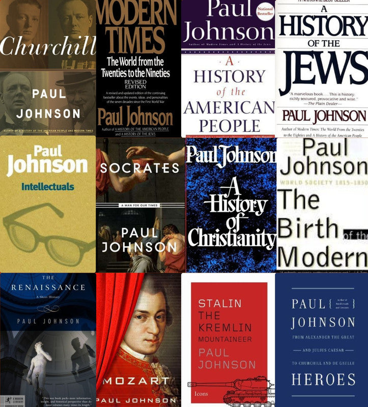 Paul Johnson ~ 12 MP3 AUDIOBOOK COLLECTION