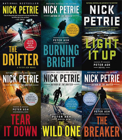 The Peter Ash Series by Nick Petrie 6 MP3 AUDIOBOOK COLLECTION