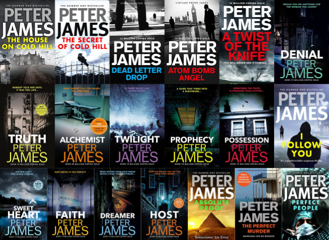 The House on Cold Hill Series & more by Peter James ~ 19 MP3 AUDIOBOOK COLLECTION