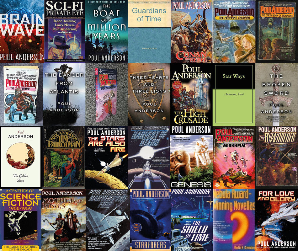 Technic Civilization Series & more by Poul Anderson ~ 43 MP3 AUDIOBOOK COLLECTION