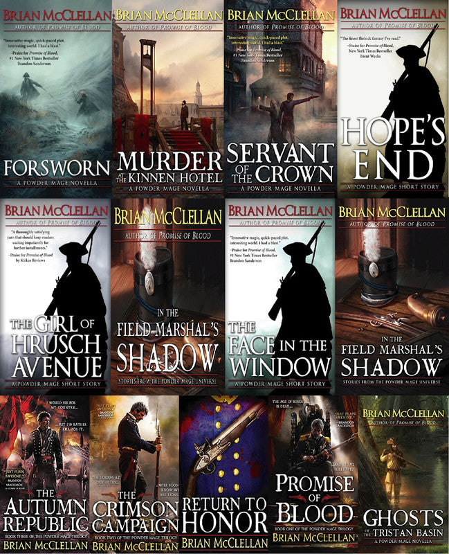The Powder Mage Series by Brian McClellan ~ 13 MP3 AUDIOBOOK COLLECTION