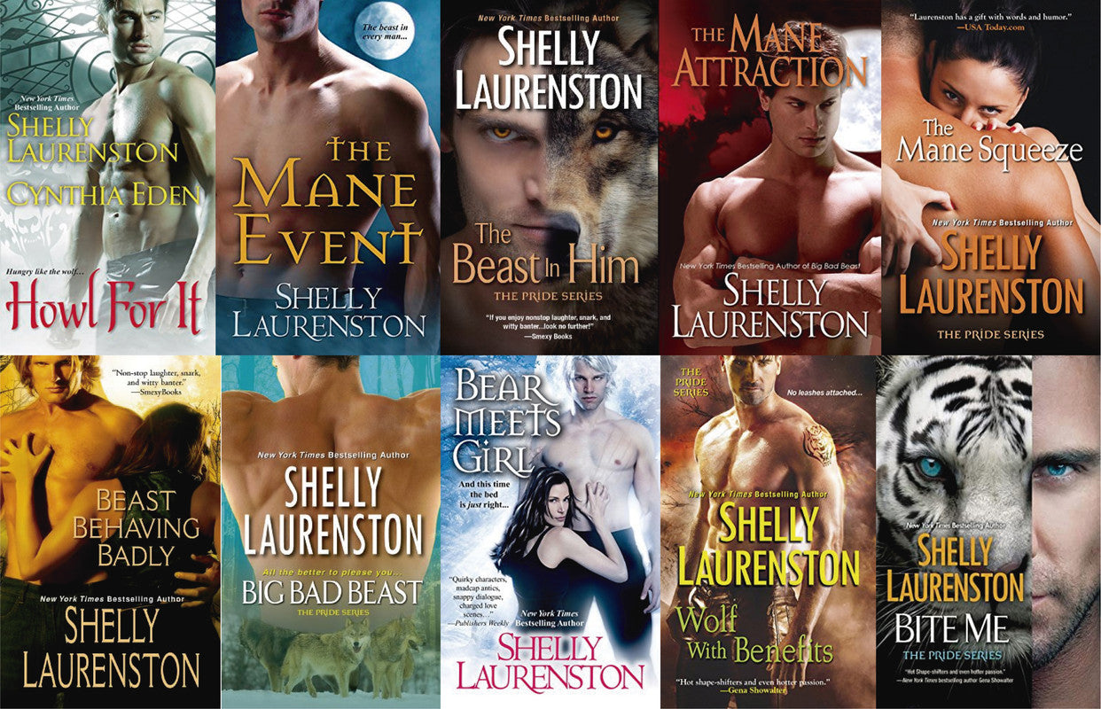 The Pride Series by Shelly Laurenston 10 MP3 AUDIOBOOK COLLECTION