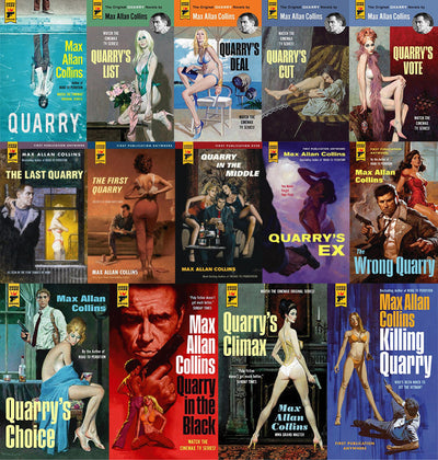 The Quarry Series by Max Allan Collins ~ 14 MP3 AUDIOBOOK COLLECTION