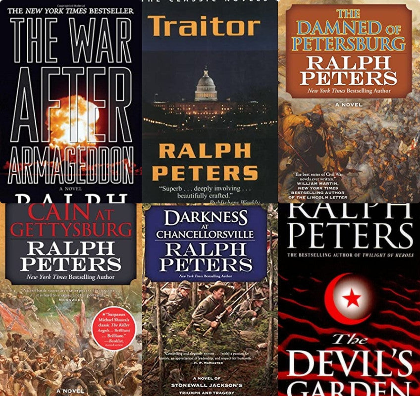 Ralph Peters ~ 6 MP3 AUDIOBOOK COLLECTION – MotionAudiobooks