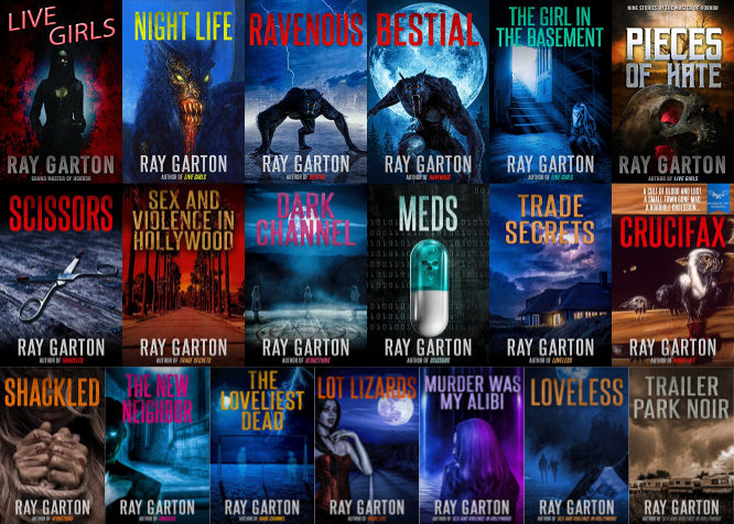 Davey Owen Series & more by Ray Garton ~ 21 MP3 AUDIOBOOK COLLECTION