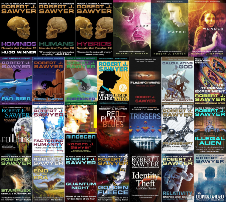 Neanderthal Parallax Series & more by Robert Sawyer ~ 27 MP3 AUDIOBOOK COLLECTION