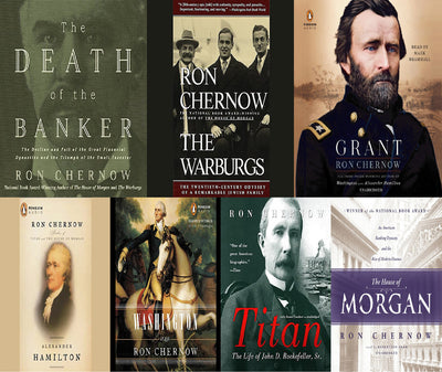 Ron Chernow ~ 7 MP3 AUDIOBOOK COLLECTION