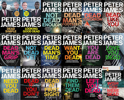 The Roy Grace Series by Peter James ~ 18 MP3 AUDIOBOOK COLLECTION