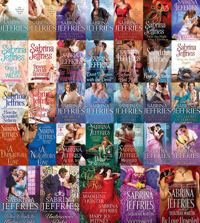 Hellions of Halstead Hall Series & more by Sabrina Jeffries ~ 33 MP3 AUDIOBOOK COLLECTION